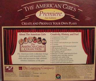 The American Girls Premiere - Box - Back Image