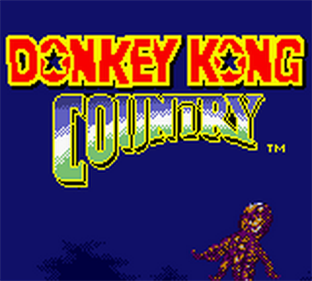Donkey Kong Country - Screenshot - Game Title Image