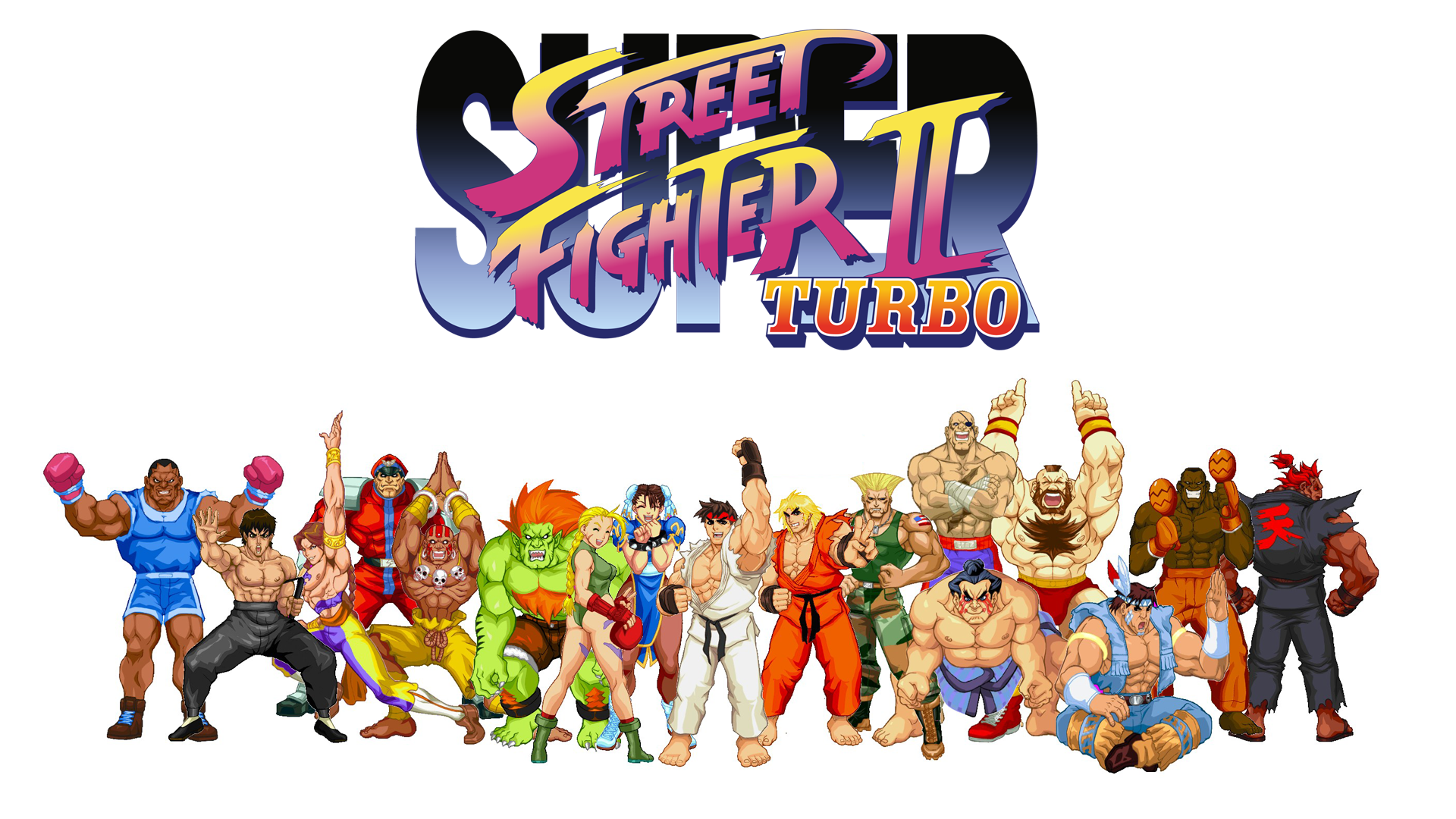 super street fighter 2 turbo logo