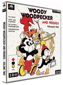 Woody Woodpecker and Friends Volume Two - Box - 3D Image