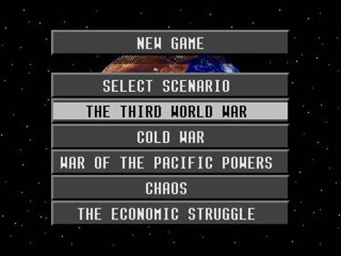 Third World War - Screenshot - Game Select Image