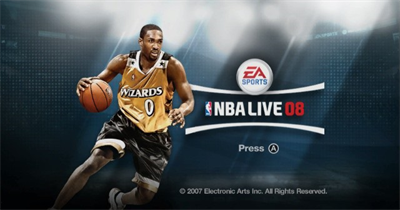 NBA Live 08 - Screenshot - Game Title Image