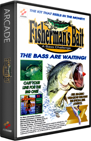 Fisherman's Bait: A Bass Challenge - Box - 3D Image