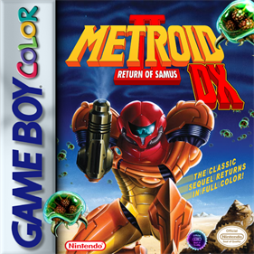 Metroid II DX - Fanart - Box - Front Image