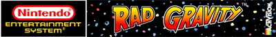 The Adventures of Rad Gravity - Banner Image