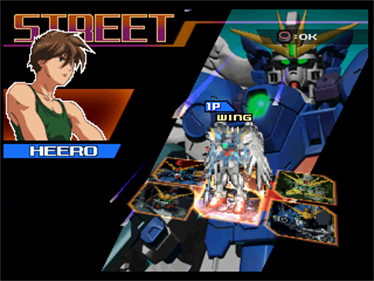 Simple Character 2000 Series Vol. 13: Kidou Senki Gundam W: The Battle - Screenshot - Game Select Image