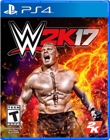 WWE 2K17 - Box - Front - Reconstructed Image