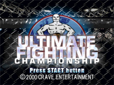 Ultimate Fighting Championship - Screenshot - Game Title Image