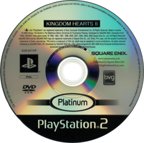 Kingdom Hearts II - Disc Image