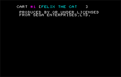 Print Club 2: Felix the Cat - Screenshot - Game Title Image