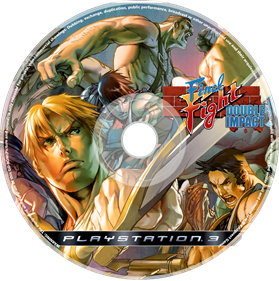 Final Fight: Double Impact - Fanart - Disc Image