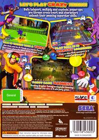 Sega Superstars Tennis - Box - Back Image