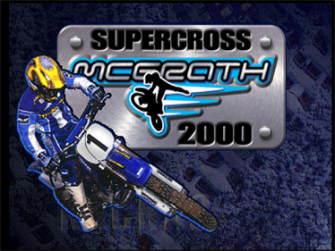 Jeremy McGrath Supercross 2000 - Screenshot - Game Title Image