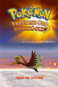 Pokémon HeartGold Version - Screenshot - Game Title Image