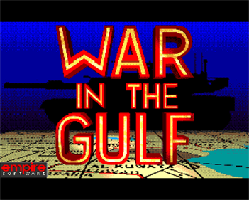 War in the Gulf - Screenshot - Game Title Image