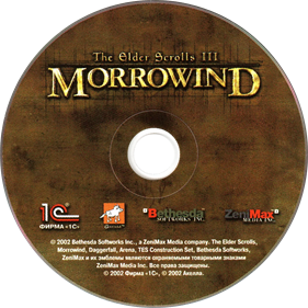 The Elder Scrolls III: Morrowind - Disc Image