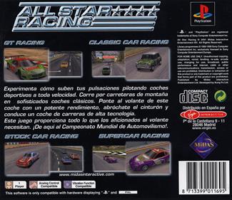 All Star Racing - Box - Back Image