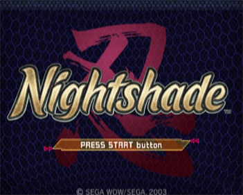 Nightshade - Screenshot - Game Title Image