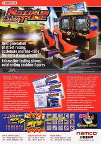 Wangan Midnight Maximum Tune - Advertisement Flyer - Front Image