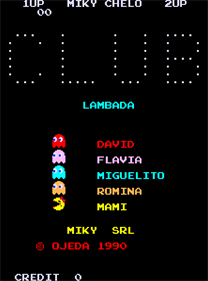 Pacman Club - Screenshot - Game Title Image