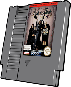 The Addams Family - Cart - 3D Image