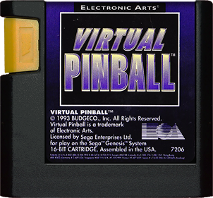 Virtual Pinball - Cart - Front Image