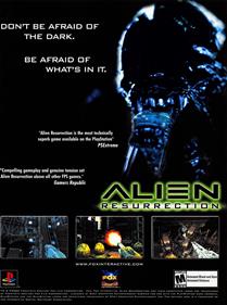 Alien: Resurrection - Advertisement Flyer - Front Image