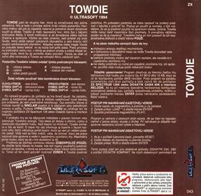 Towdie - Box - Back Image