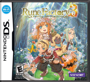Rune Factory 3: A Fantasy Harvest Moon - Box - Front - Reconstructed Image