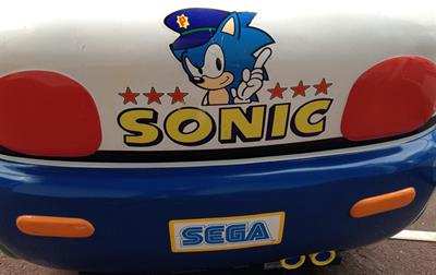 Waku Waku Sonic Patrol Car - Fanart - Background Image