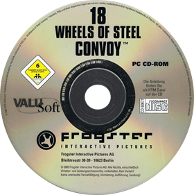 18 Wheels of Steel: Convoy - Disc Image