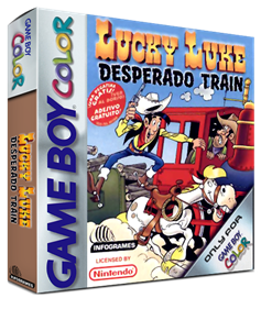 Lucky Luke: Desperado Train - Box - 3D Image