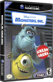 Monsters Inc.: Scream Arena - Box - 3D Image