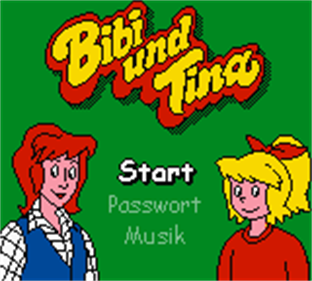 Bibi und Tina: Fohlen Felix in Gefahr - Screenshot - Game Title Image