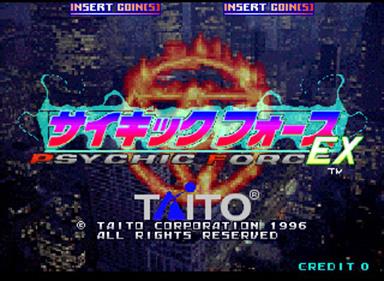 Psychic Force EX - Screenshot - Game Title Image