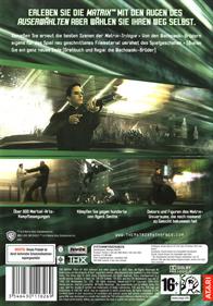 The Matrix: Path of Neo - Box - Back Image