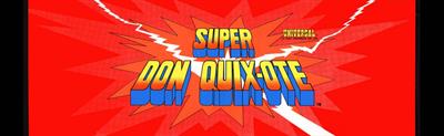 Super Don Quix-ote - Arcade - Marquee Image