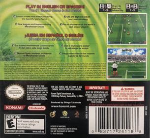 Winning Eleven Pro Evolution Soccer 2007 - Box - Back Image