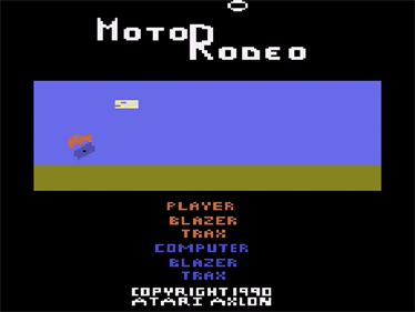 MotoRodeo - Screenshot - Game Title Image