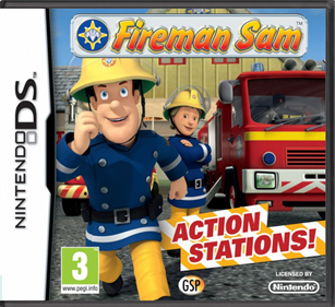 Fireman Sam: Action Stations - Box - Front - Reconstructed Image