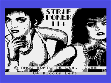 Strip Poker II Plus - Screenshot - Game Title Image