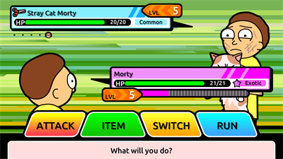 Rick and Morty: Pocket Mortys - Screenshot - Gameplay Image