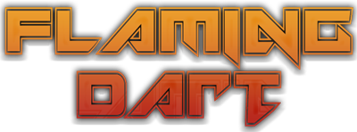 Flaming Dart - Clear Logo Image