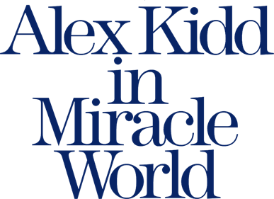 Alex Kidd in Miracle World - Clear Logo Image