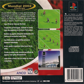 2002 FIFA World Cup - Box - Back Image