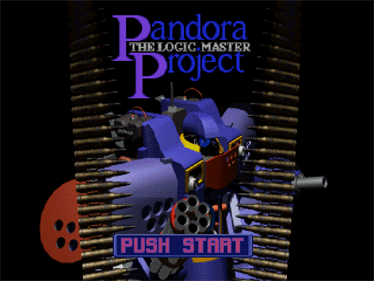 Pandora Project: The Logic Master - Screenshot - Game Title Image