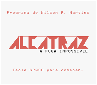 Alcatraz: A Fuga Impossivel - Screenshot - Game Title Image