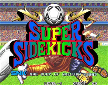 Super Sidekicks - Screenshot - Game Title Image