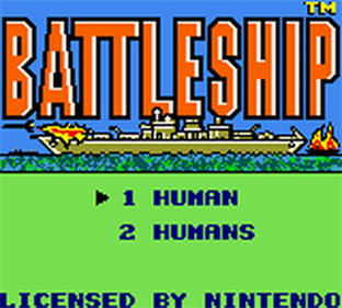 Battleship: The Classic Naval Combat Game - Screenshot - Game Title Image