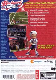 Backyard Football '08 - Box - Back Image